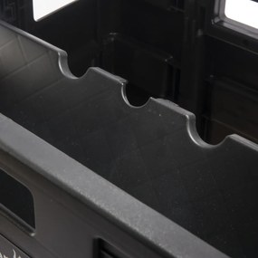 Keeeper Skladací nákupný vozík Olli 45 l Black, 45 l