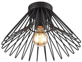 ONLI - Stropné svietidlo DUCCIO 1xE27/22W/230V pr. 30 cm čierna