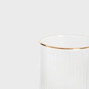 Pohár LYNN so zlatým okrajom 725777 400 ml