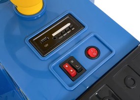 Elektrické autíčko rušeň modré