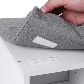 Polica na topánky so sedením VASAGLE LHS10WT