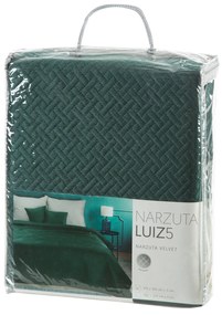 EUROFIRANY PREHOZ NA POSTEĽ LUIZ5 170X210 CM ZELENÝ