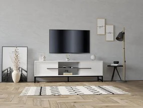 TV stolík/skrinka Valobe 1 (biela) . Vlastná spoľahlivá doprava až k Vám domov. 1095428