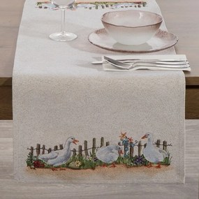 GOBELÍNOVÁ ŠTÓLA 4097 PRÍRODNÁ 40X100CM