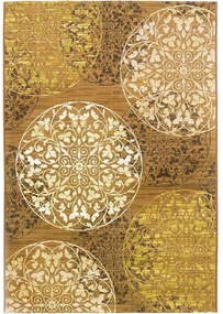 Koberce Breno Kusový koberec ZOYA 128/Q01N, žltá, viacfarebná,160 x 235 cm