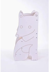 Učiaca veža FOX biela/javor