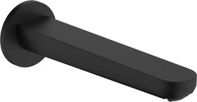 Hansgrohe Rebris S, vaňový výtok, čierna matná, HAN-72430670