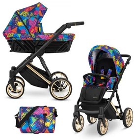 Kočík Kunert Ivento Premium 2v1 - colors impresion
