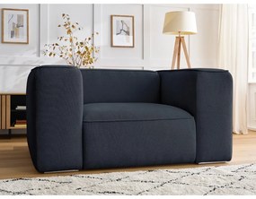 Tmavomodré kreslo Zephyr – Bobochic Paris