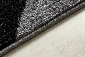 Koberec INTERO PLATIN 3D Trojuholníky, sivý