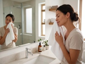 Uterák NORIELLE 50x90 cm biely, 100% bavlna