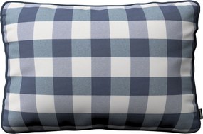 Gabika so šnúrkou, obliečka 60x40cm farba produktu tmavomodrá látka vzorované