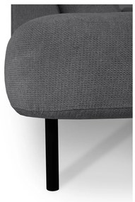 Tmavosivá rohová pohovka (ľavý roh/do "U") Hero – Scandic