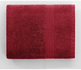 Červený uterák DecoKing Marina, 50 × 100 cm