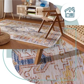 Šnúrkový obojstranný koberec ECHO REGAL Ochre