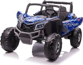 LEAN CARS Elektrická bugina Quad UTV-MX Blue Spider lak modrá