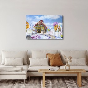 Obraz - Perníková chalúpka (90x60 cm)