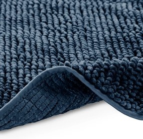 Tmavomodrá kúpeľňová predložka 60x90 cm Bati – Restilo