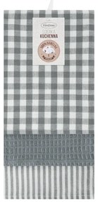 Sada kuchynských utierok LUCY strieborná