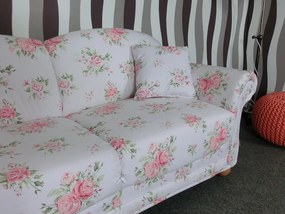 (2194) AURUM kvetinová pohovka 180cm