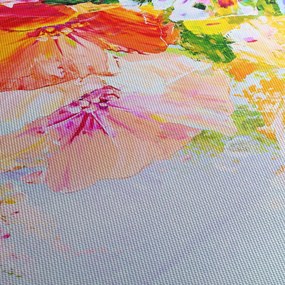 Obraz - Kvety, maľba (90x60 cm)