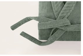 Zelený bavlnený župan veľkosť S/M - Foutastic