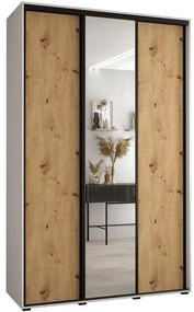 Skriňa 45 Canaris 3 170 biela/artisan/čierna