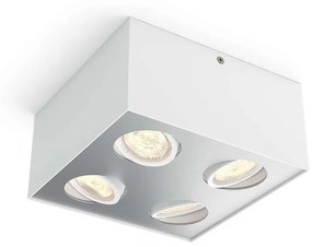 Philips 50494/31/P0-LED Stmievateľné bodové svietidlo MYLIVING BOX 4xLED/4,5W/230V