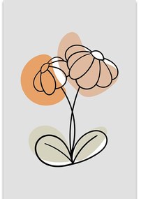 Obraz minimalistický kvet No1 - 40x60