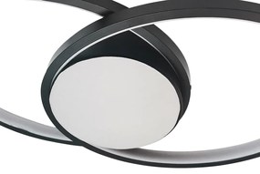 Stropné LED svietidlo Focus, 2x LED 40w, 4000k, b