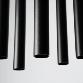 Sollux SL.1176 - Luster na lanku PASTELO 5xG9/8W/230V čierna