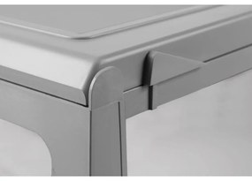 Kovový odpadkový kôš na triedený odpad/vstavaný 17 l Tower - Elletipi