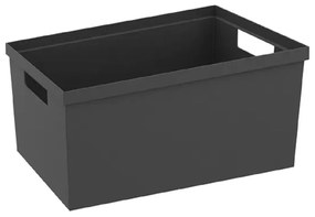 Organizér do vysokého šuplíka, príborník sivý iDELI - 30 x 20 x 15 cm