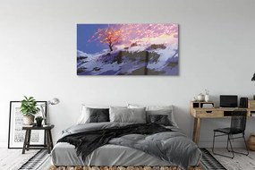 Obraz plexi Zimné strom top 140x70 cm