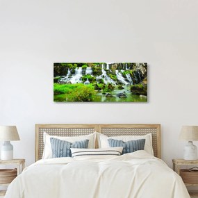 Obraz - vodopády (120x50 cm)
