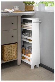 Livarno home Kuchynský vozík (biela)  (100376381)