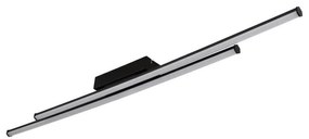 Globo 67342-24D - LED Stropné svietidlo KIRINA LED/24W/230V 3000K čierna