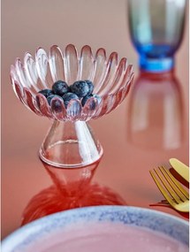 Svetloružová sklenená servírovacia miska 220 ml Nalu – Bloomingville
