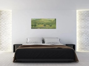 Obraz - Julian Alden Weir, Obweebetuck, reprodukcia (120x50 cm)