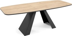 Dizajnový rozkladací jedálenský stôl TYRON Rozmer stola: veľkosť-160cm