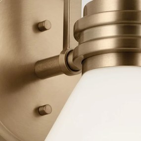 Kichler KL-FARUM1-CPZ - LED Kúpeľňová lampa FARUM 1xG9/3W/230V mosadz