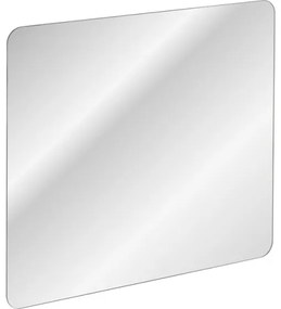Koupelnová sestava Casad 80 cm s umyvadlem, skříňkami a zrcadlem bílá/dub wotan