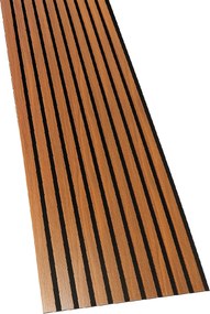 3D Drevené lamely na stenu na filci 275x46cm - Orech TOSKÁNSKY
