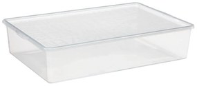 Súprava 3 ks úložných boxov na topánky s vekom, na čižmy BARBIE - 55 x 36 x 12 cm