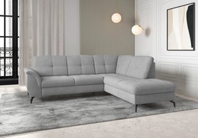 XXXLutz ROHOVÁ SEDAČKA, textil, sivá Sit & More - Sedačky - 00014401331T
