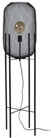 Lucide 45785/01/30 - Stojacia lampa MESH 1xE27/40W/230V čierna