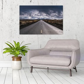 Obraz cesty v púšti (90x60 cm)