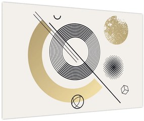 Obraz - Geometrické tvary N⁰2 (90x60 cm)