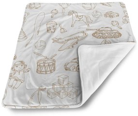 Sablio Deka pre bábätko Detská doprava - 80x100 cm