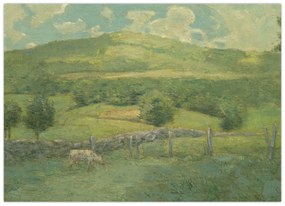 Obraz - Julian Alden Weir, Obweebetuck, reprodukcia (70x50 cm)